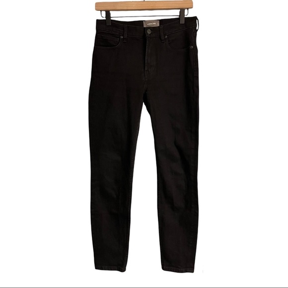Everlane The High Rise Skinny Jean in Black Size 28 - Picture 3 of 9
